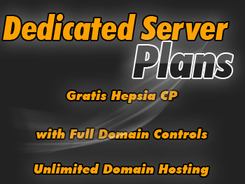Popularly priced dedicated server accounts